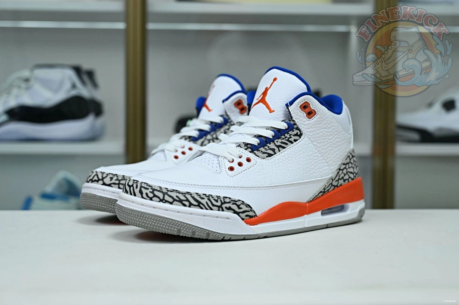 RETRO JORDAN AIR 3 'KNICKS' 0819